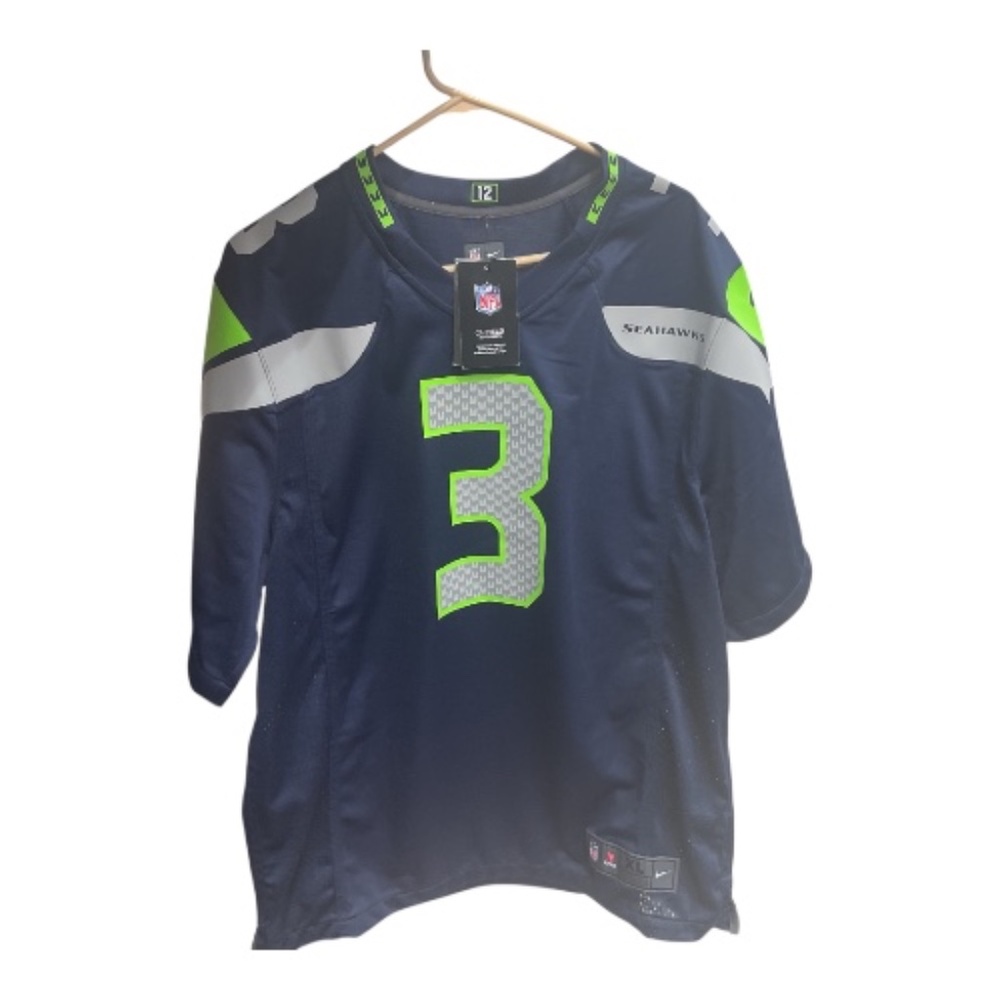 Nike NFL On field jersey Russell Wilson Seahawks 2016 Size XL New with tags - Picture 2 of 10